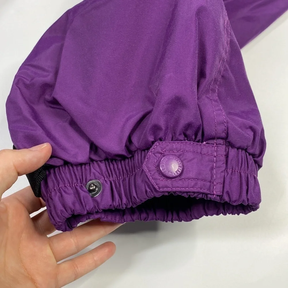 Vintage Columbia Purple Nylon Women's Ski Snow Pants Size XL